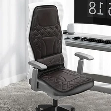 9 Gears Car Truck Massage Pad Massage Chair Pad Heat Seat Cover Cushion 120*50cm