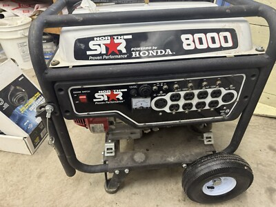#ad North Star 8000 240 120 30 Amp Generator $800.00
