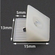 50Pcs Plastic Furniture Chest Drawer Bottom Repair Fixing Mend Mending Wedges