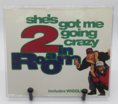 2 IN A ROOM: SHE'S GOT ME GOING CRAZY MUSIC CD SINGLE, 4 TRACKS, SBK RECORDS