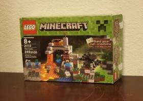 Lego 21113 Minecraft The Cave * AS IS * 240 pieces (Incomplete)