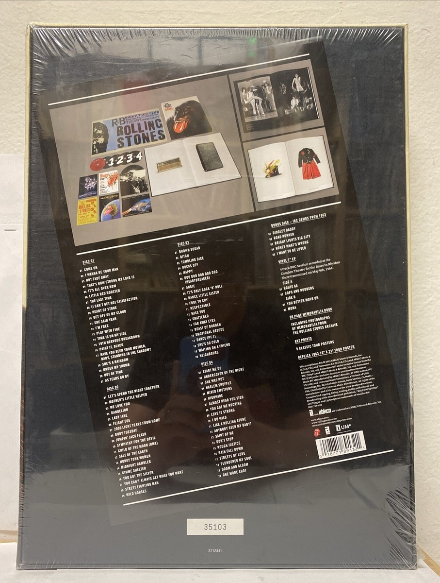 ローリング・ストーンズ　Grrr! / Super Delux Edition The Rolling Stones – Grrr! – 5 x CD (Deluxe Edition, Limited