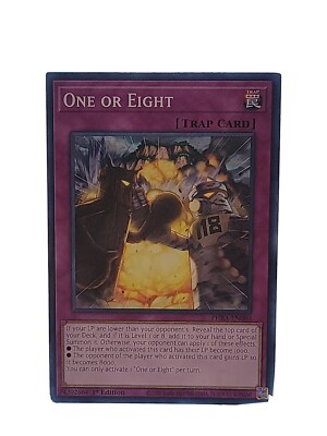 One or Eight PHRA-EN080 Yugioh Phantom Rage 1st Edition New Trap | eBay