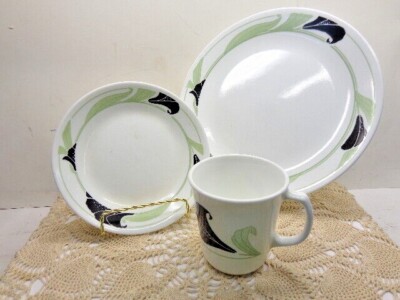 Corelle dinnerware BY THE PIECE - Black Orchid