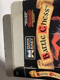 Battle Chess Nintendo NES box only Data East