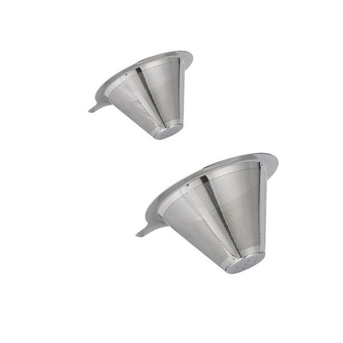 Kaffeefilter Edelstahl Handfilter wiederverwendbar Edelstahl Kaffee Dauerfilter - Bild 6 von 6