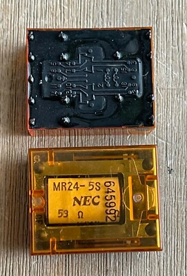 NEC MR24-5S MINIATURE RELAY 15 PIN 53 OHMS NEW NO PKG LOT OF 2