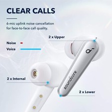 Anker SoundCore Liberty Air 2 Pro In-Ear Wireless Headset - White for sale online | eBay Anker SoundCore Liberty Air 2 Pro In-Ear Wireless Headset - White for sale online | eBay