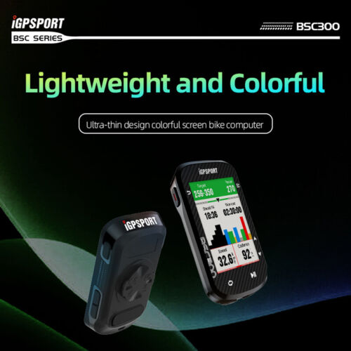 IGPSPORT BSC300 GPS Bicycle Computer Waterproof IGS Wireless Speed Meter/ Sensor - Picture 2 of 10