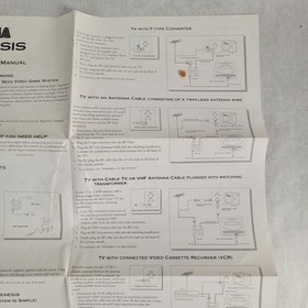 Sega Dreamcast Genesis Saturn Lot Console Game Instruction Manuals Ad Posters
