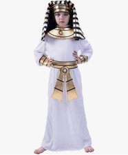 Egyptian Pharaoh Costume for Kids Gold/White