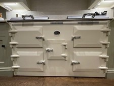 Cream Everhot 150i range cooker, 2 years old, immaculate condition