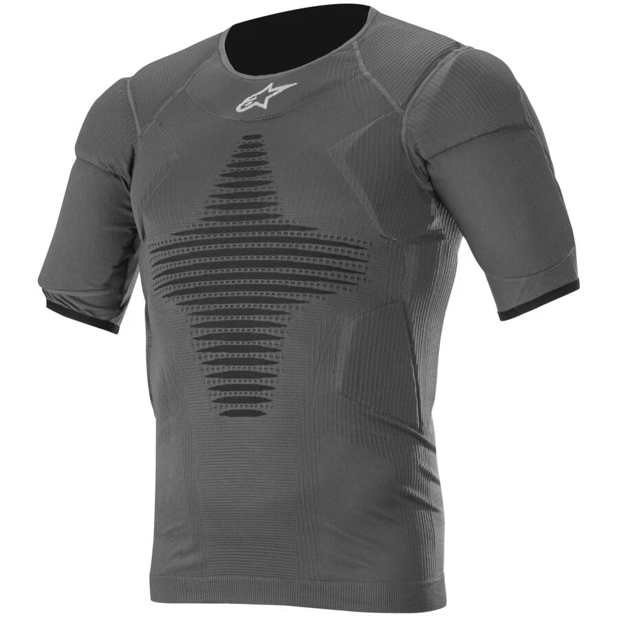 Alpinestars A-0 Roost Base Layer Top - Anthracite/Black, Large/X-Large 482-64904