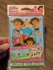 Nickelodeon Dora Explorer Stickers And Play Scene 2011