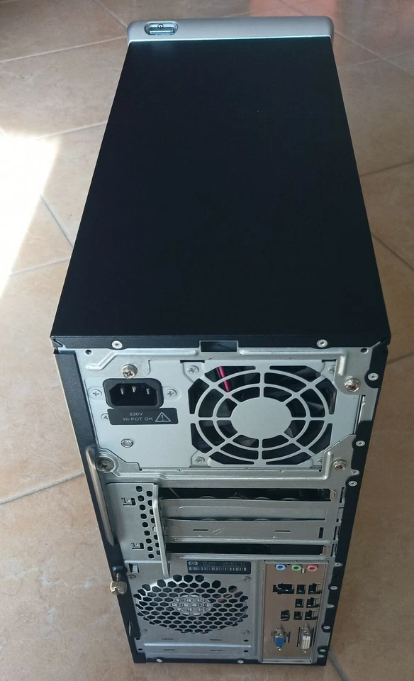 Desktop PC fisso Intel CORE2 DUO 4600 8GB RAM 250GB HARD DISK Case HP Originale - Immagine 3 di 4