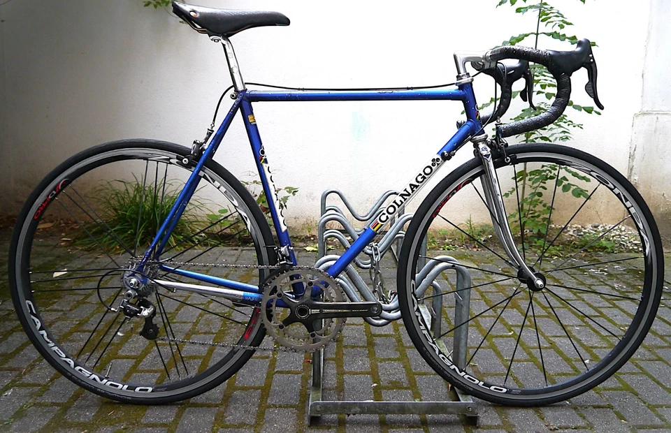 1983 Colnago Super Mexico Saronni 54cm Campagnolo Record Titanium 10/Zonda