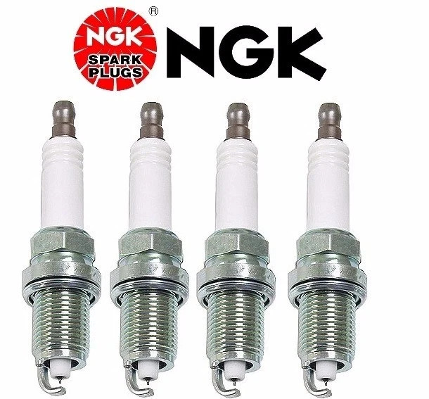 4 X NGK G-Power Platinum Resistor Performance Power Spark Plugs ZFR5FGP # 7098