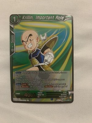 FOIL Krillin, Important Role - Beyond Generation BT24-069 DRAGON BALL