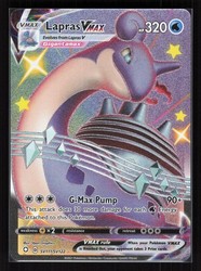 Lapras VMAX SV111/SV122 Shining Fates Shiny Vault Holo
