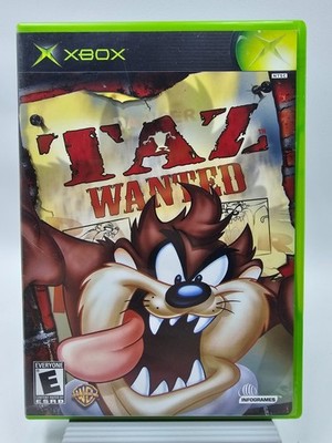 Taz: Wanted (Microsoft Xbox, 2002) Complete in box CIB