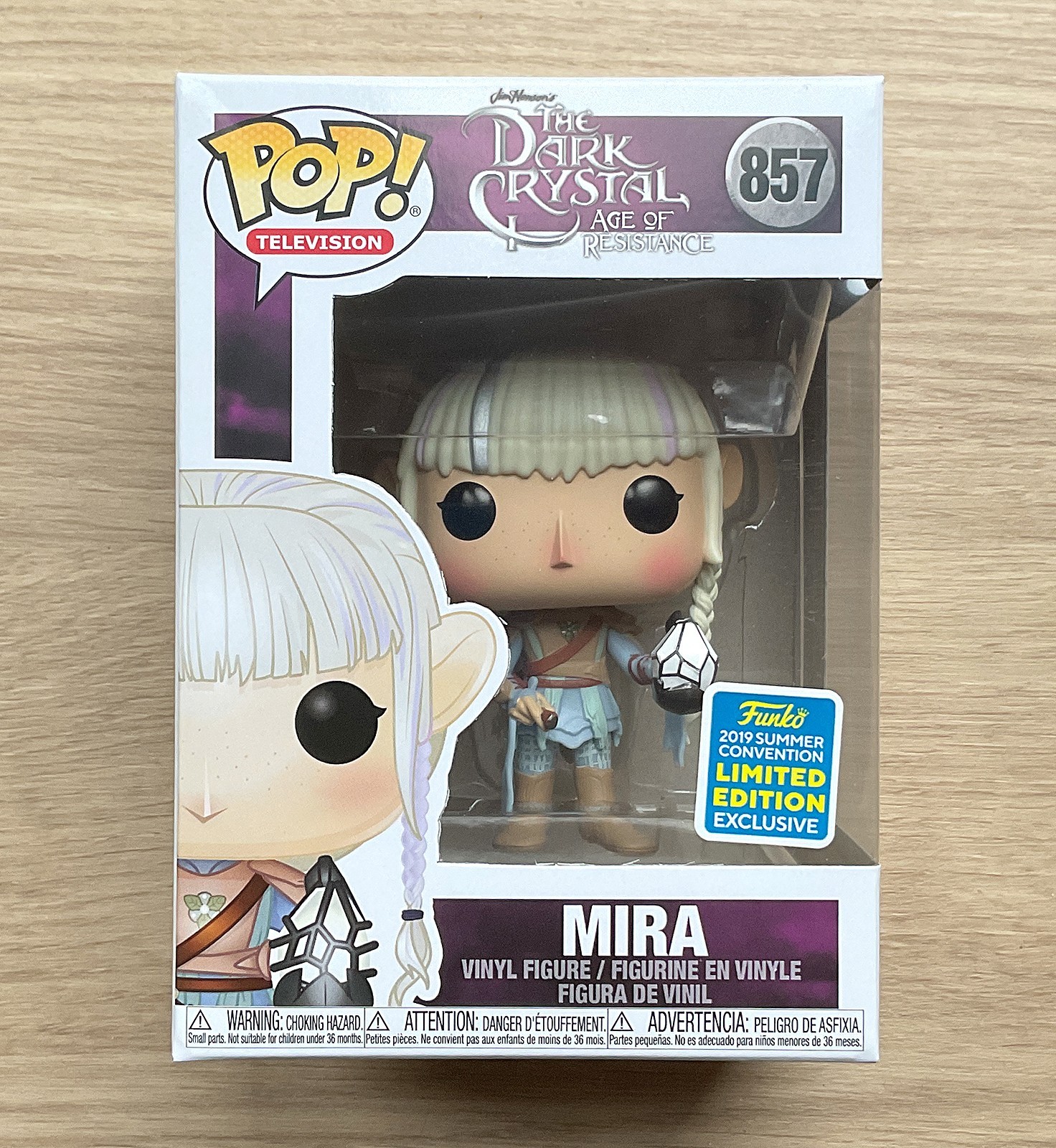 Funko Pop The Dark Crystal Mira Sdcc #857 + Protector Gratis