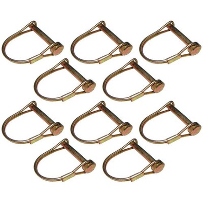 PTO Wire Shaft Round Locking Pin 1/4  x 1-3/4  (10-Pack) P14PTL 4021413