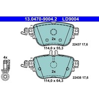 ATE 13.0470-9004.2 Bremsbelagsatz FüR Mercedes Benz E Klasse W213 S213