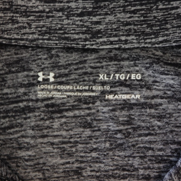 Under Armour Top Womens XL Tech Twist Gray Heatgear 1/2 Zip Loose Long Sleeve thumbnail 5
