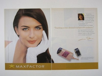 Print Ad Max Factor Lasting Performance Foundation Touchproof 2 Page 1998
