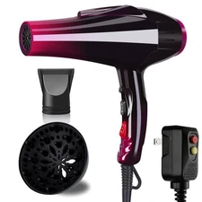 Hair Dryer 3500 Watt Professional Salon Ionic Blow Dryer with AC Motor 3 Heat...