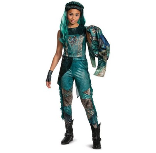 Nagelneu! Disney "The Descendants" Uma Deluxe Mädchenkostüm - klein (4-6X) - Bild 3 von 4