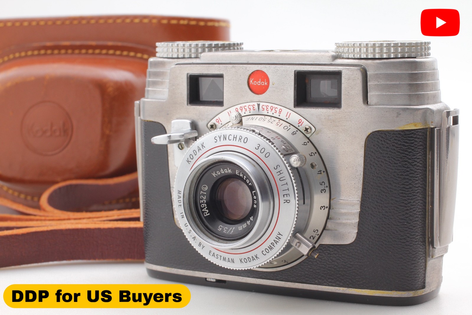 Kodak Signet 35 vintage camera equipment - eBay listing photo 3