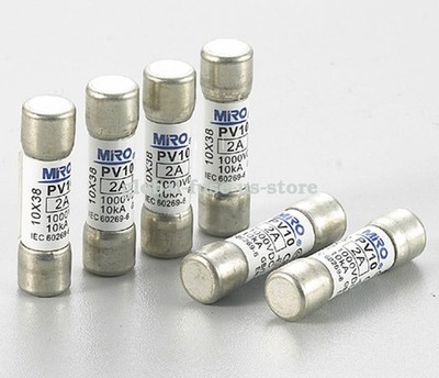 ONE PIECE Miro PV10-2A   Fuses Photovoltaic 2   1000 VDC . *vv