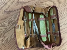 Vintage 1920’s Celluloid/Bakelite Manicure Tool Set