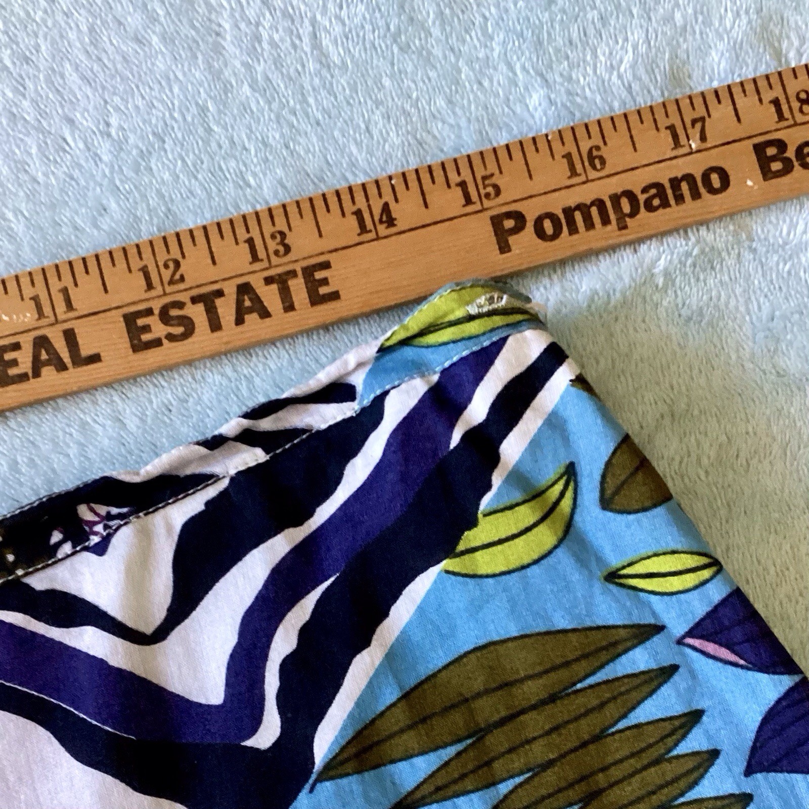 Tiered Patchwork Maxi Skirt Lined  Large Cotton B… - image 12