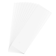 100 Pcs POF Heat Shrink Wrap Bags, 10 x 3 Inch Transparent Heat Seal Bags Film