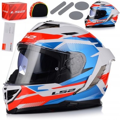 Motorradhelm Integralhelm | LS2 FF818 STORM III | mit Sonnenblende Pinlock inkl.