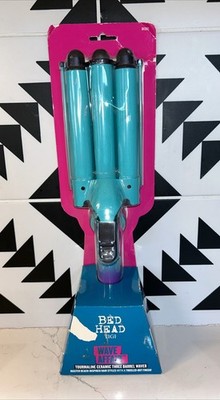 Bed Head TIGI Wave Affair Jumbo 3 Barrel Hair Waver Quick Styling & Serious Hold