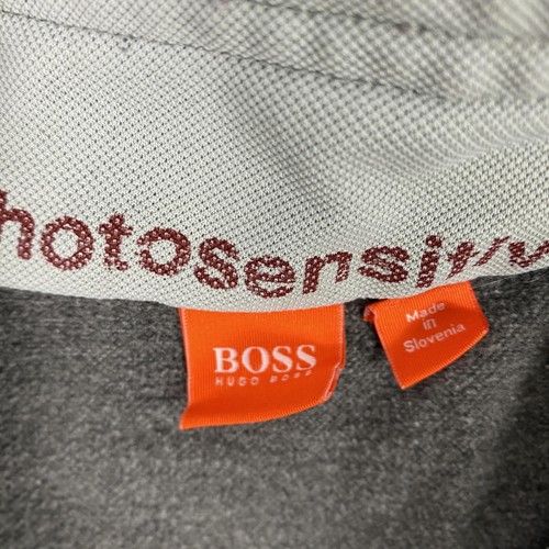 BOSS Hugo Boss Pullover Herren XL grau Quarter Zip Fleece gefüttert lichtempfindlich - Bild 10 von 22