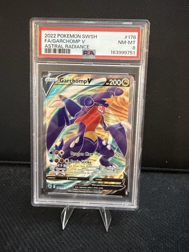 Garchomp V graded PSA 8 for sale on eBay