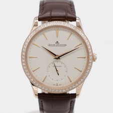 Jaeger-LeCoultre Master Ultra Thin 18k Rose Gold Factory Diamonds 39mm Q1212501