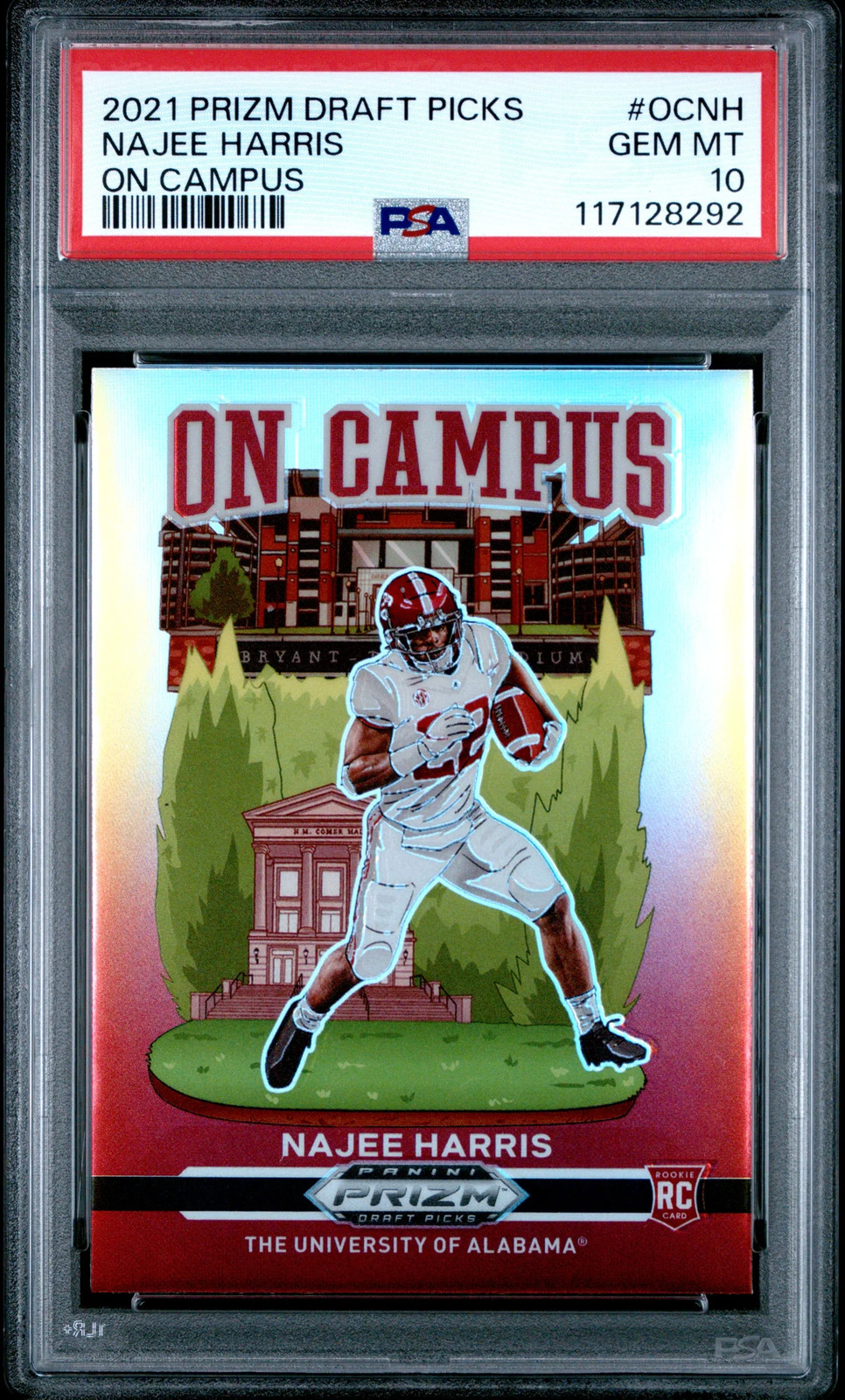 Najee Harris Panini Prizm Draft Picks on Campus #OCNH Base