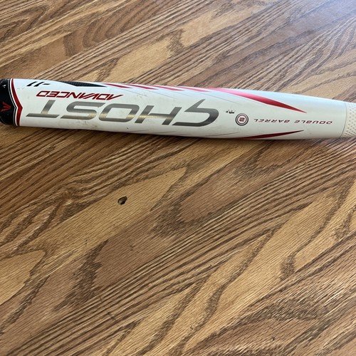 Batte De Softball Easton Ghost -11 33/22 - Double Canon Composite - Occasion En Bon état - Couleur Grise