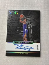 2018-19 Panini Noir Reigning Nights /99 Elie Okobo #RN-EO Auto