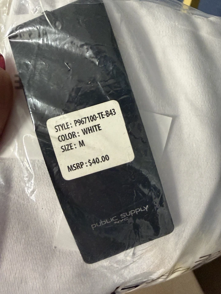 Public Supply NYC Oversize Shirt Black, White, Khaki & Griege Wholesale Lot 38 - Image 4 of 4