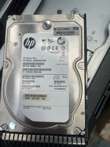 Seagate 2TB 3.5" 7,2K SATA HDD ST2000NM0033 HP MB2000GCWDA