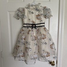 JANIE AND JACK fancy formal organza dress Size 5
