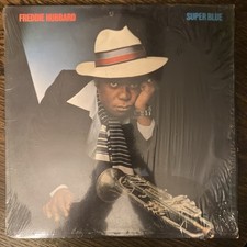 Freddie Hubbard Super Blue Vinyl LP Orig Record VG Freddie Hubbard Super Blue Vinyl LP Orig Record VG