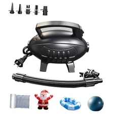 Electric Air Pump with 5 Detachable Nozzles 600W Halloween Blow Ups High Home