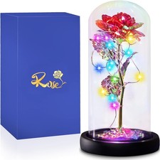 Eternal Rose Preserved Flower Birthday Gifts - Women Gifts for Her Anniversar...